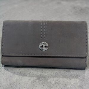 Timberland Women's Charcoal Leather Wallet
